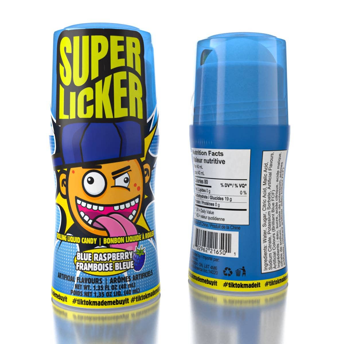 Showcase - Super Licker Rolling Liquid Candy | As Seen On Social! | Ships Assorted