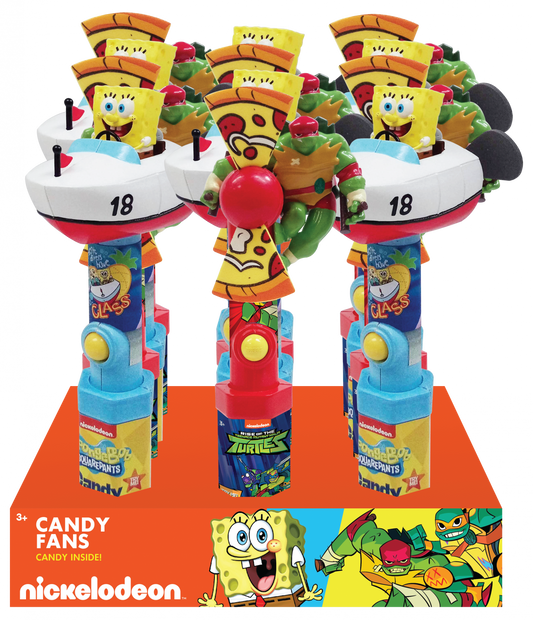 Cow Crack Wholesale - Nickelodeon Assorted Fan With Candy