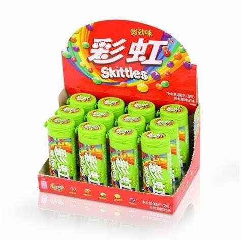 Global Bite Co - Skittles Candy Sour Green Flavor 30g (12pk) (China)