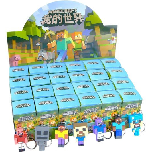 Cow Crack Wholesale - Minecraft Keychain Blind Box