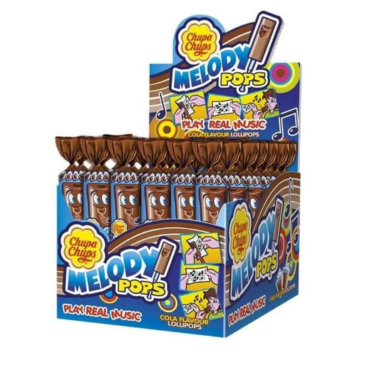 Pops Distro Inc - Chupa Chups Melody Pops Cola Flavor Lollipops (15g) (48ct)