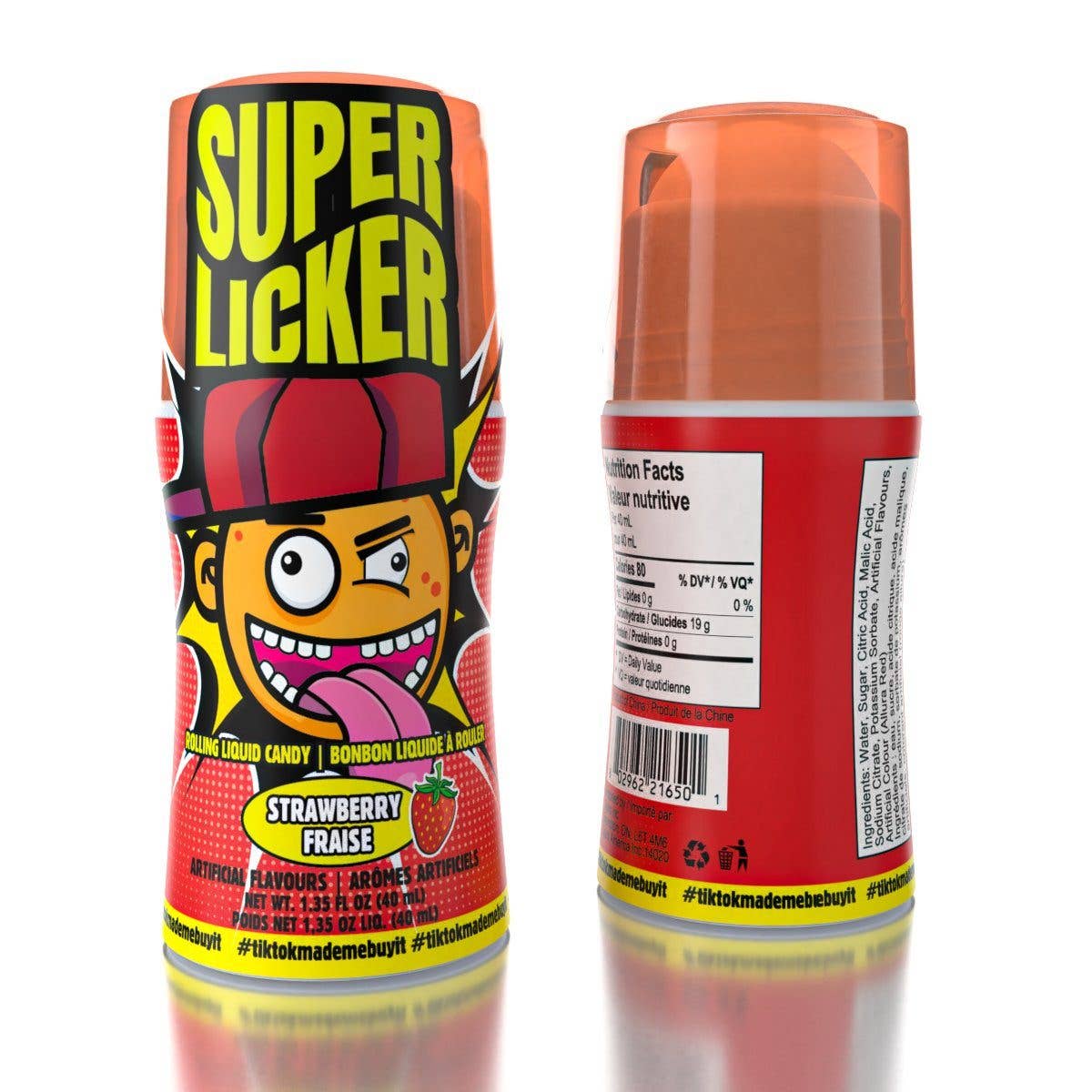 Showcase - Super Licker Rolling Liquid Candy | As Seen On Social! | Ships Assorted