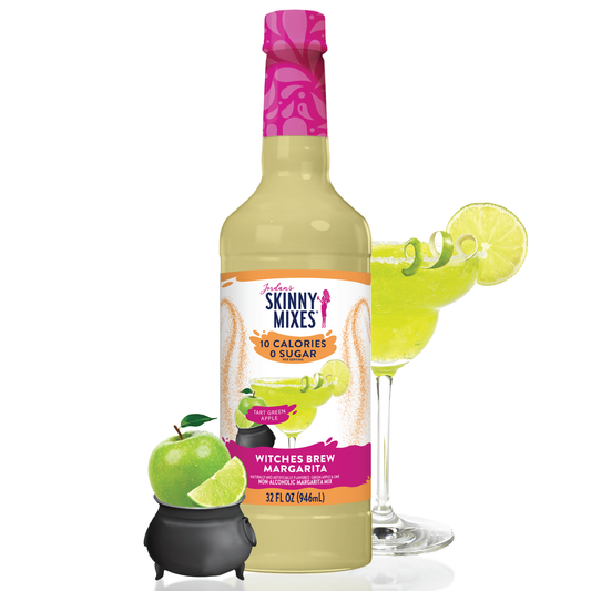 Jordan's Skinny Mixes - Witches Brew Green Apple Margarita Mix - Sugar Free Mixer