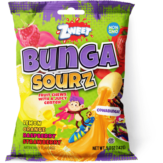Galil Brands - Bunga Sourz | Fruit chews | 5 oz