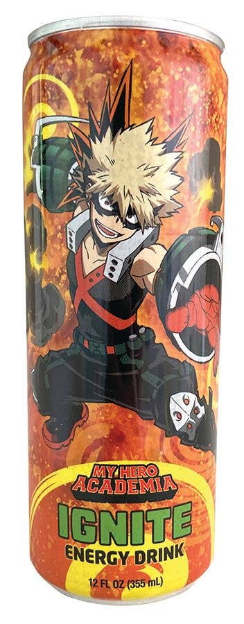 Grandpa Joe's Candy Shop - My Hero Academia Ignite Energy Drink, 12ct