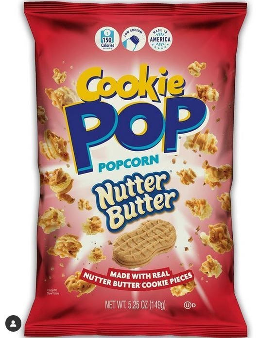 Cookie Pop Popcorn Nutter Butter