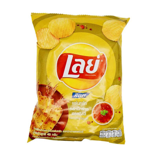 Global Bite Co - Lays Hot Chili Squid Flavor (Thailand)