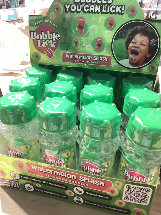 Bubble lick watermelon splash