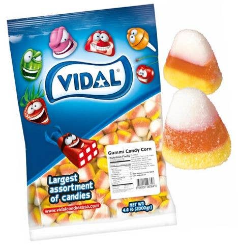 Grandpa Joe's Candy Shop - Vidal Gummy Candy Corn, 4.4lb Bag