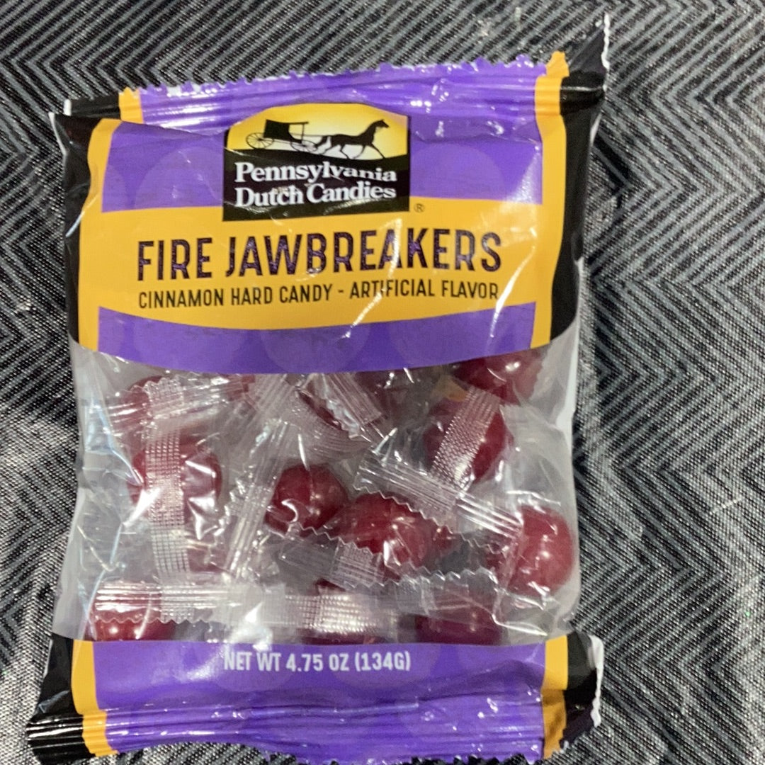 Fire jawbreakers