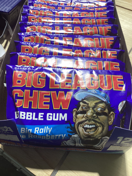 Big league big rally blue raspberry