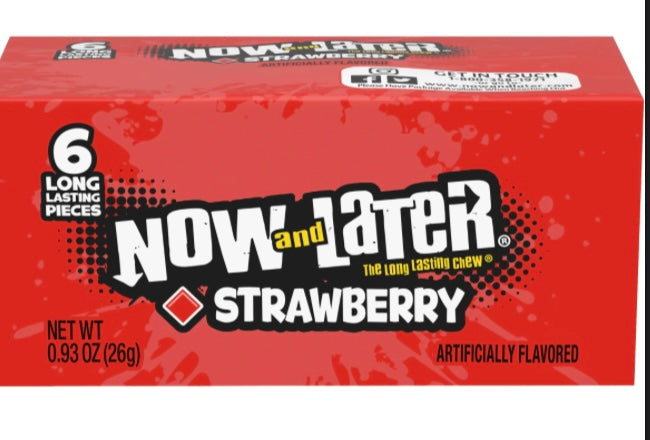 Now And Laters Strawberry