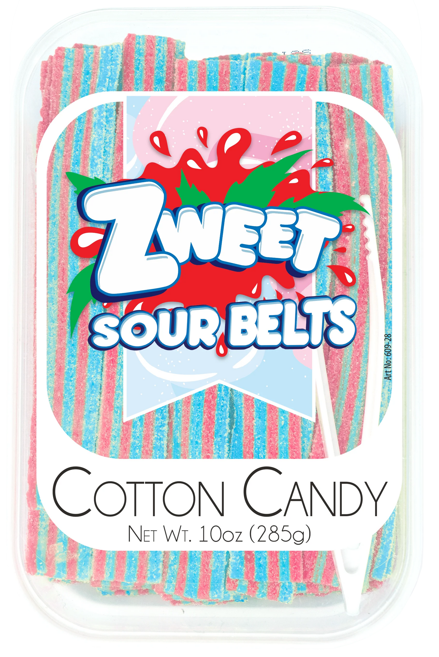 ZWEET Cotton Candy Sour Belts