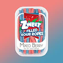 ZWEET Mixed Berry Filled Sour Ropes