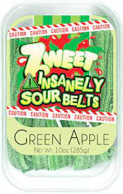 ZWEET Green Apple Insanely Sour Belts