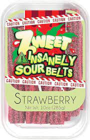 ZWEET Strawberry Insanely Sour Belts