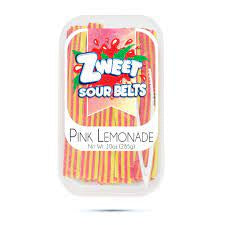 ZWEET Pink Lemonade Sour Belts