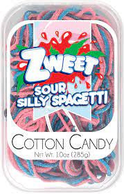 ZWEET Cotton Candy Sour Silly Spagetti