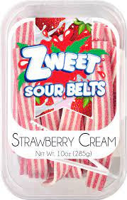 ZWEET Strawberry Cream Sour Belts