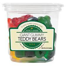 Nancy Adam’s Giant Gummy Teddy Bears