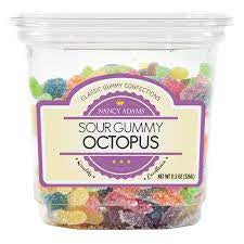 Nancy Adam’s Sour Gummy Octopus