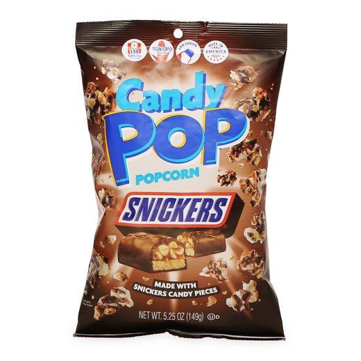 Candy Pop Popcorn Snickers