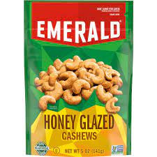 Emerald Honey Glazed Cashews