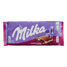 Milka Cherry Creme 3.5oz