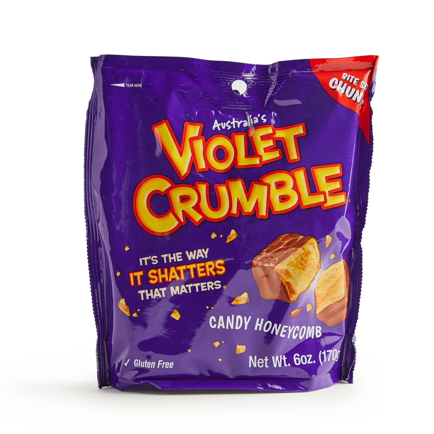 Violet Crumble Bag