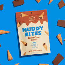 Muddy Bites Chocolate Waffle Cone Snacks