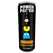 PAC MAN Power Pac’ed Energy Drink