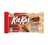 Kit Kat Frosted Chocolate Donut