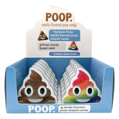 Emoji Poop Vanilla Flavored Poop Candy Tin