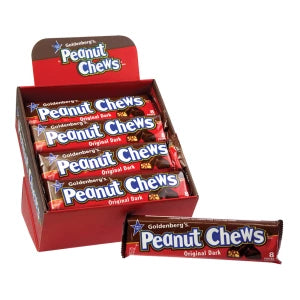 Goldenberg’s Original Dark Chocolate Peanut Chews King Size