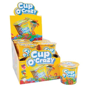 Cup O’ Crazy Gummy Noodles