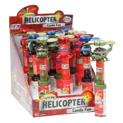 Light Up Helicopter Candy Fan