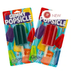 Gummy Popsicles Assorted Flavors