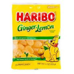 Haribo Ginger Lemon Gummi Candy