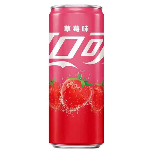 Global Bite Co - Coca Cola Strawberry Can 330ml
