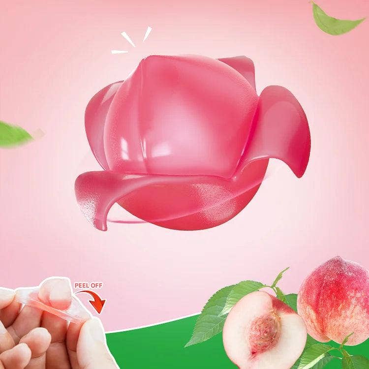 Candycopia - Amos Peelerz Gummy Peach, 3oz bag, 24ct