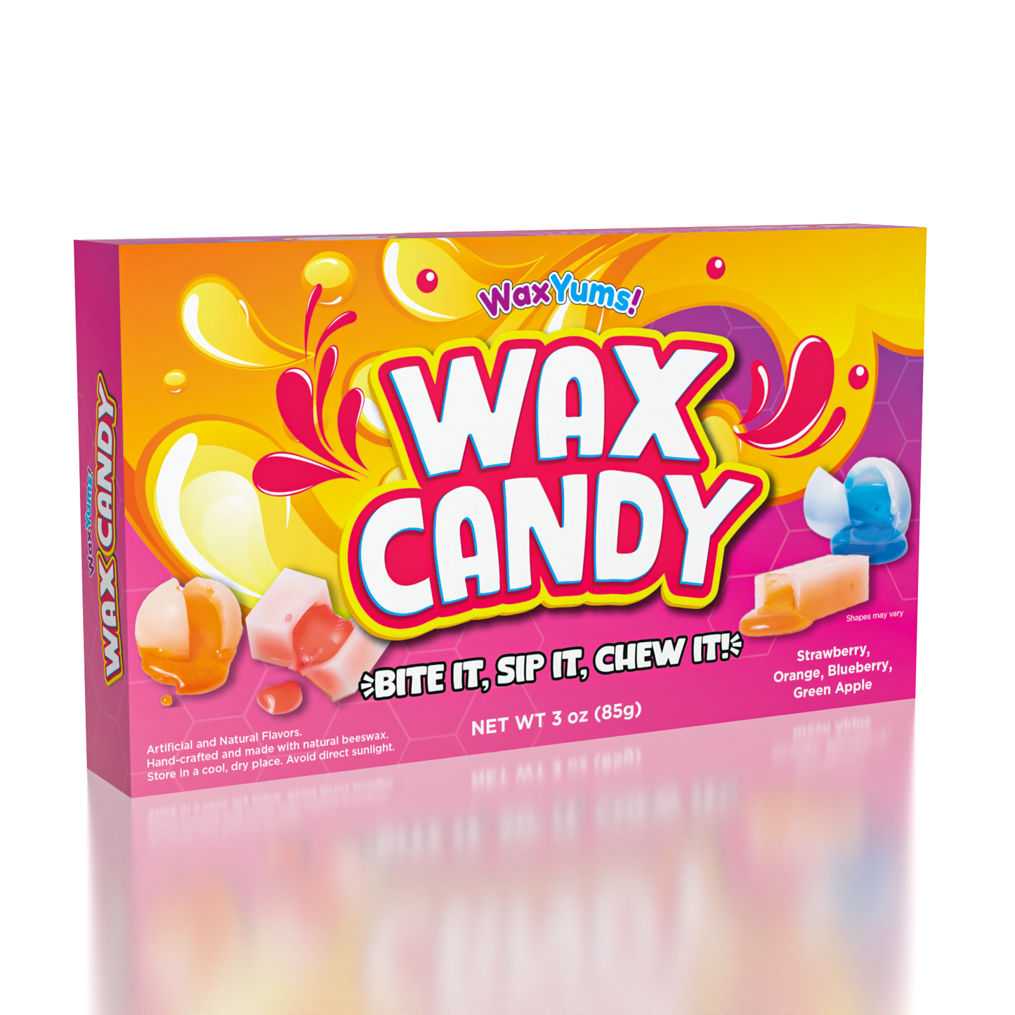 Showcase - WaxYums!™ – TikTok Viral Wax Candy with Fruity Center 3 oz