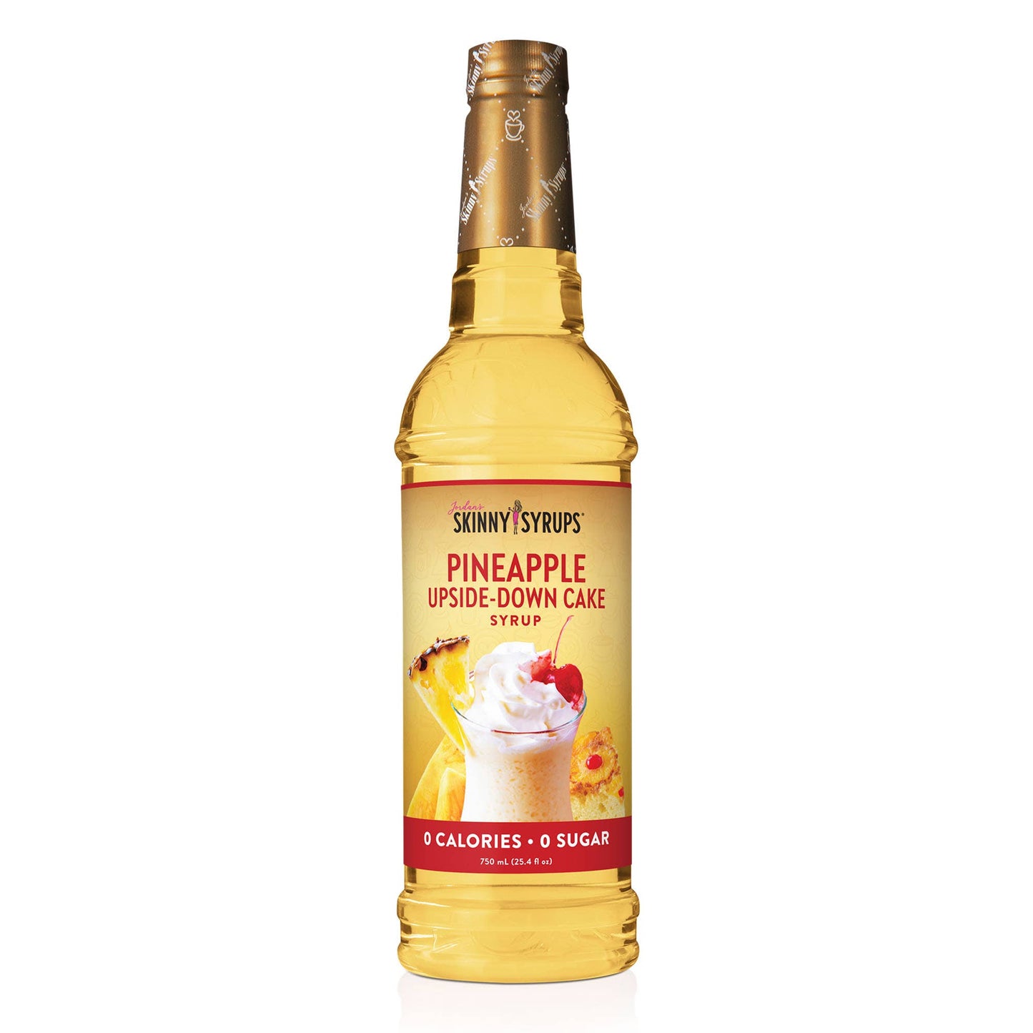 Jordan's Skinny Mixes - Sugar Free Pineapple Upside Down Cake Syrup