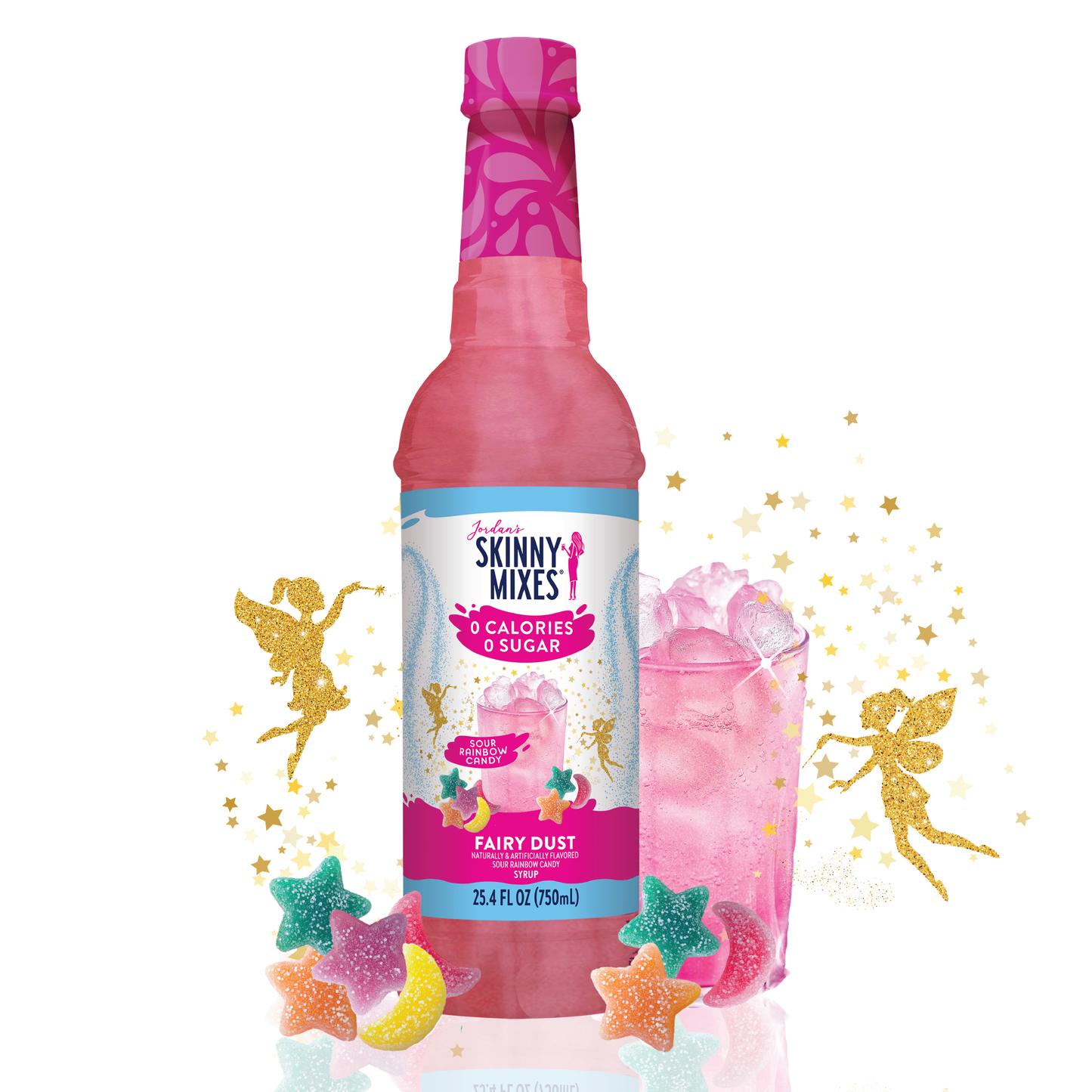 Jordan's Skinny Mixes - Sugar Free Sour Fairy Dust Syrup