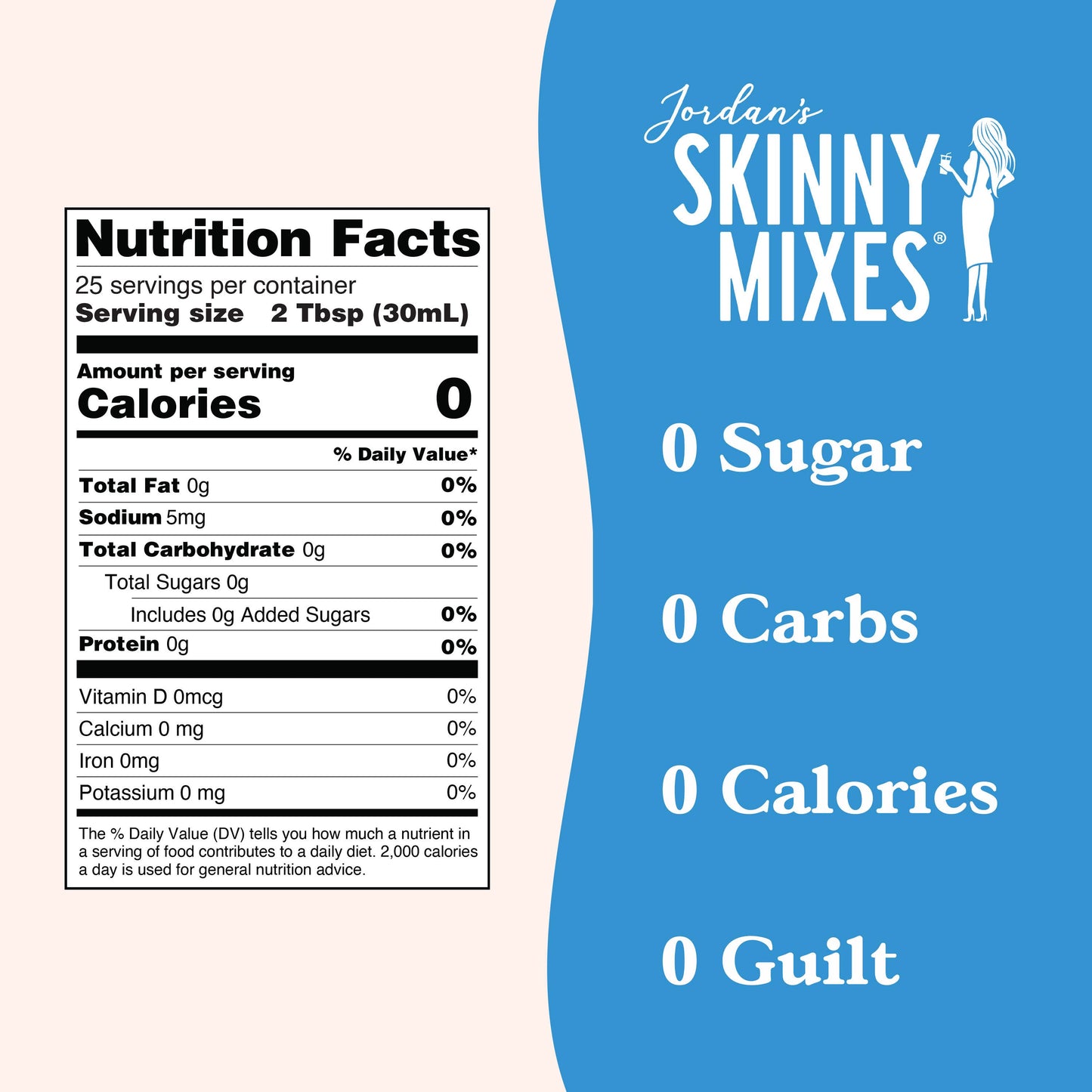 Jordan's Skinny Mixes - Sugar Free Rocket Pop Syrup