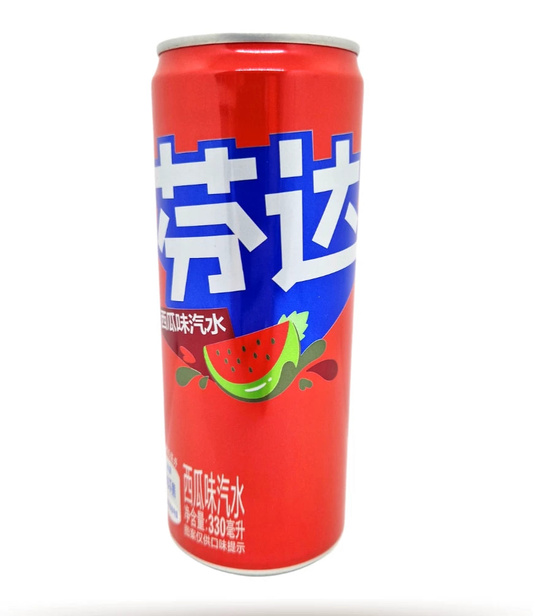 Global Bite Co - Fanta Watermelon 330mL Can (China)