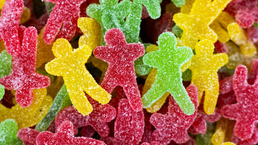 Sweetish- Swedish Candy Wholesale - Grahn's Swedish Fruit Jelly Men 7.7lbs