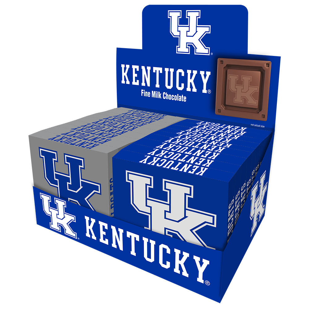 Kentucky Wildcats Embossed Chocolate Bar