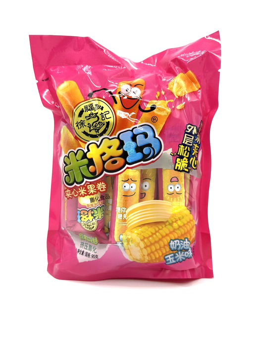 Global Bite Co - XFJ Rice Bar Cream & Corn Flavor