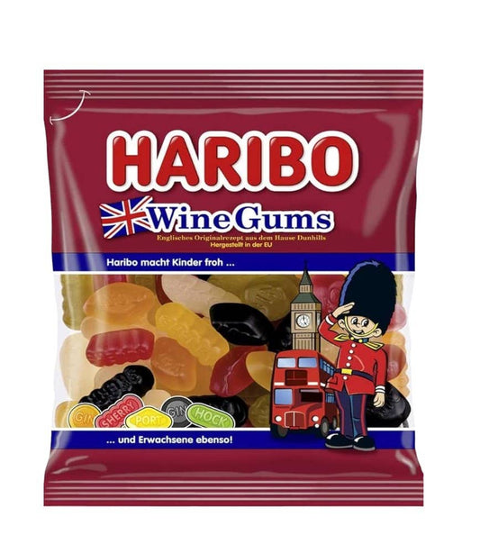 Global Bite Co - Haribo Wine Gums 175g (Germany)