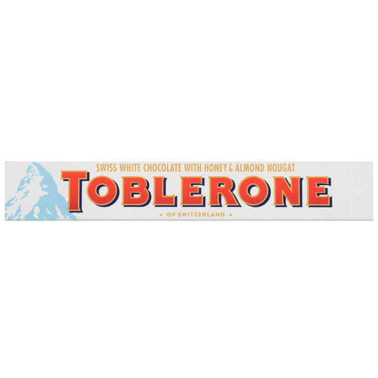 Global Bite Co - Toblerone White Chocolate With Honey & Almond Nougat